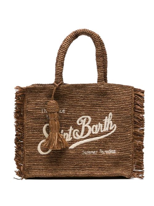 Borsa donna MC2 Saint Barth Colette in rafia marrone MC2 SAINT BARTH | COLETTE raffia F00452L